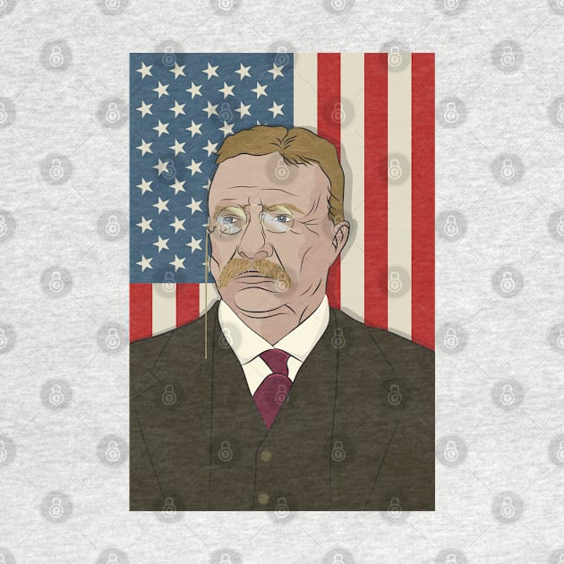 Theodore Roosevelt Campaign Poster _ Ready by Vector Deluxe